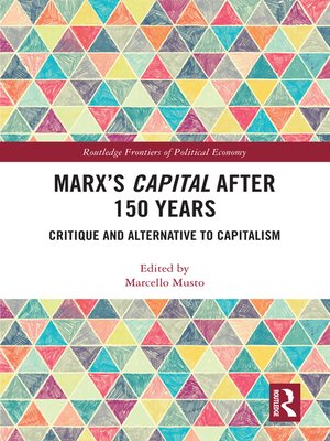 cover image of Marx's Capital after 150 Years